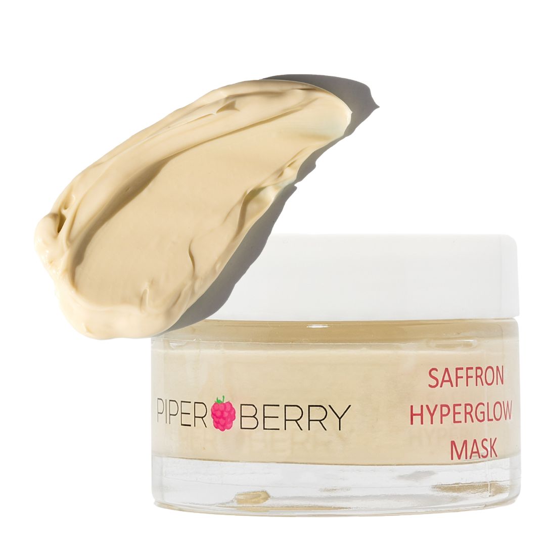 Saffron hyperglow mask