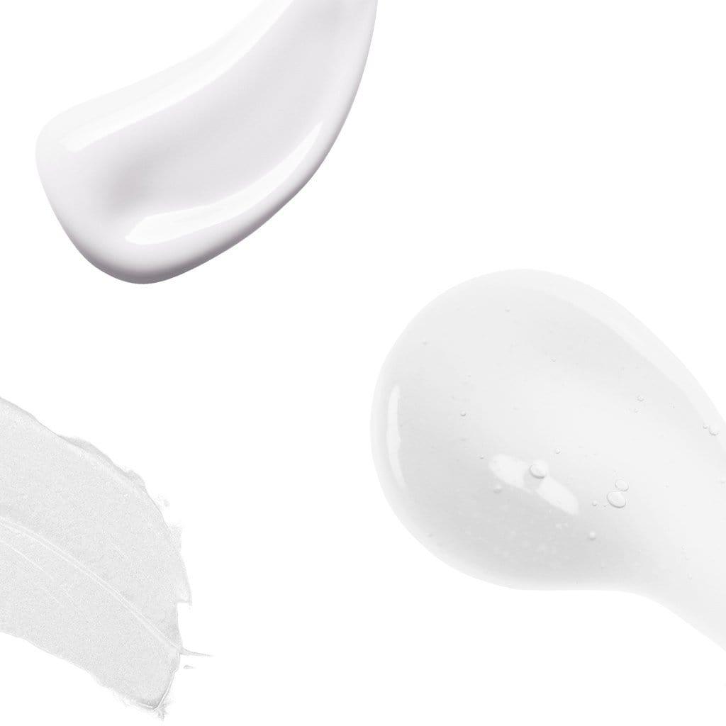 the sensitive skincare bundle texture